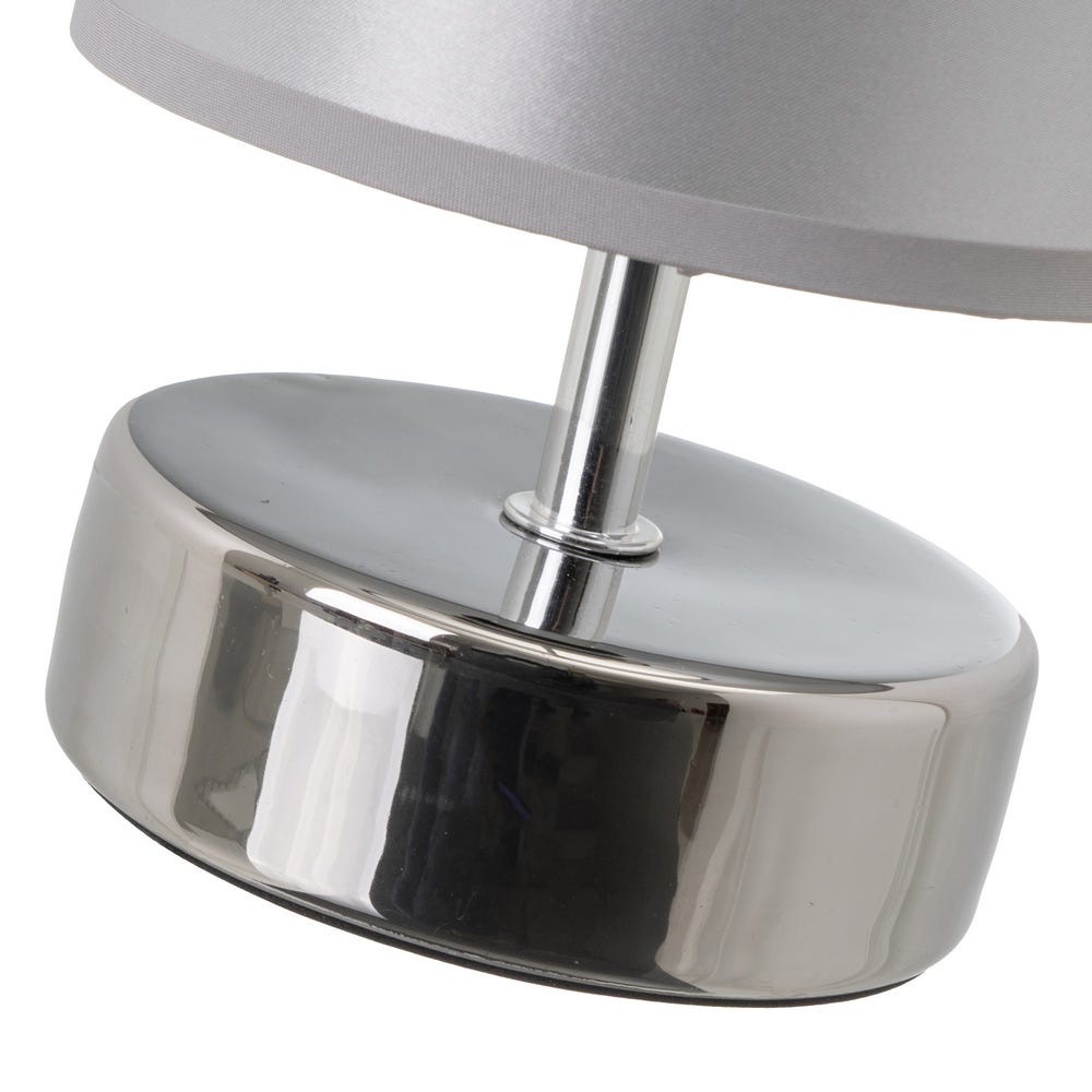 LAMPE DE TABLE PICOLA ARGENTÉE