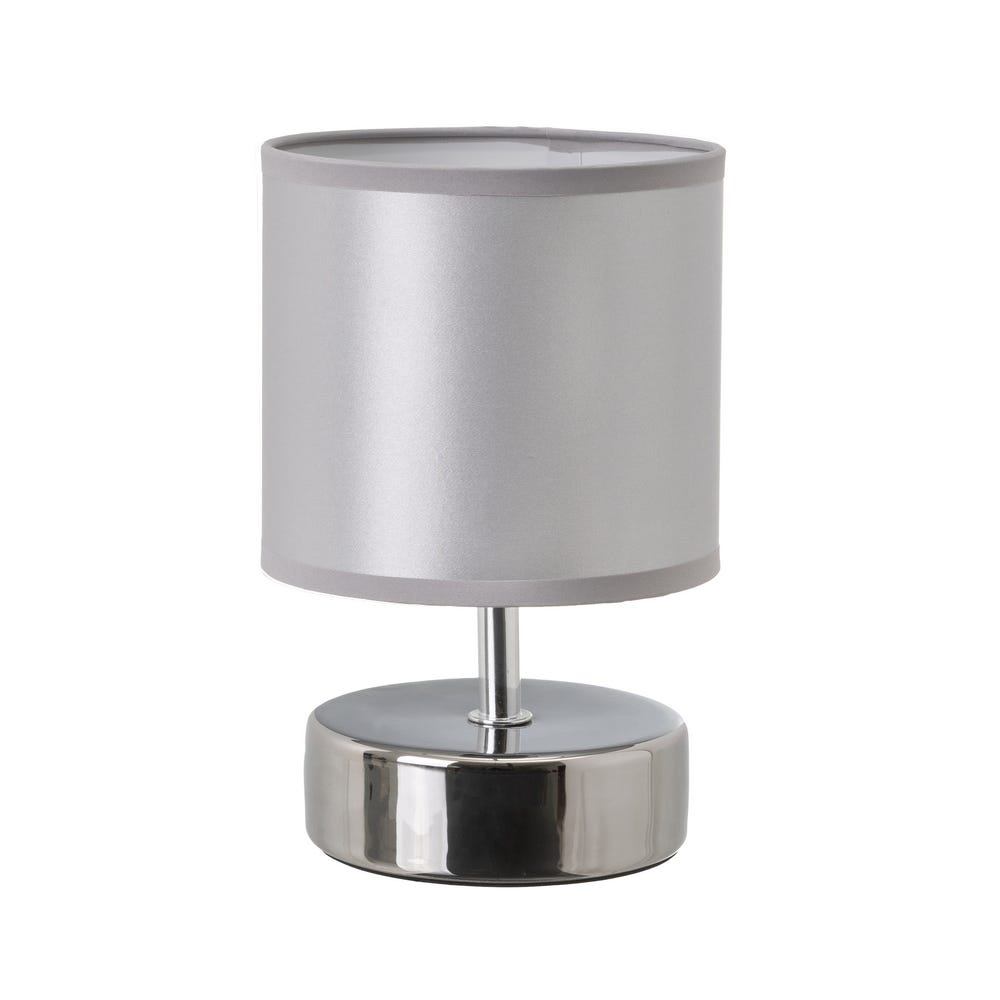LAMPE DE TABLE PICOLA ARGENTÉE