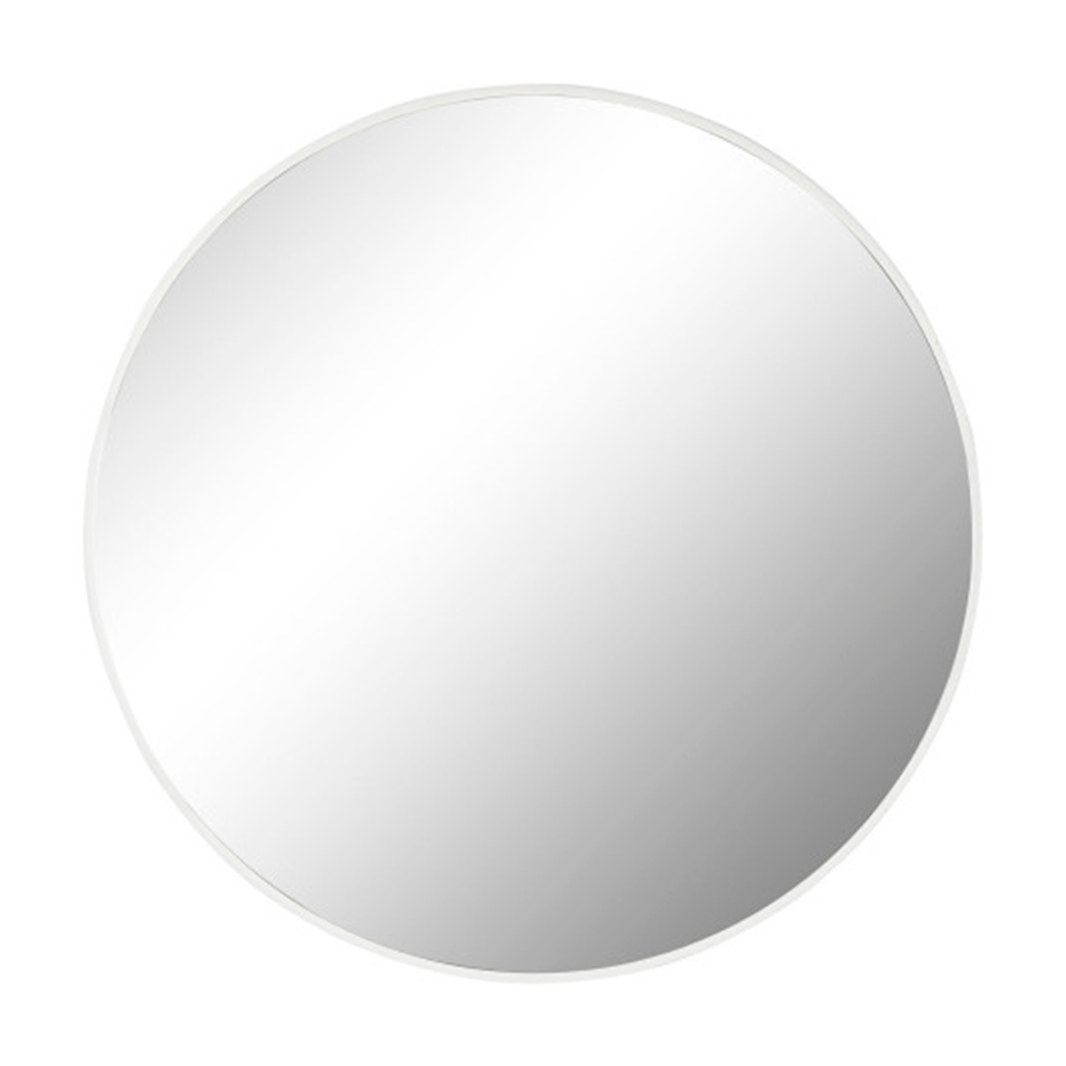 MIROIR EUROPA MÉTAL BLANC 100CM