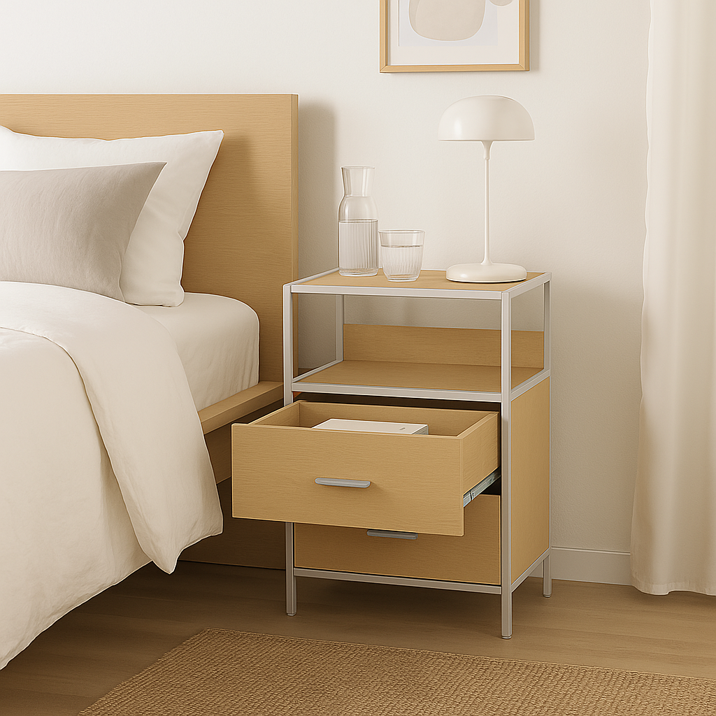 TABLE DE CHEVET FEROE 51X78CM