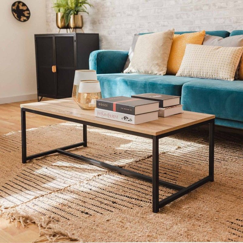 TABLE BASSE AGAR NOIRE
