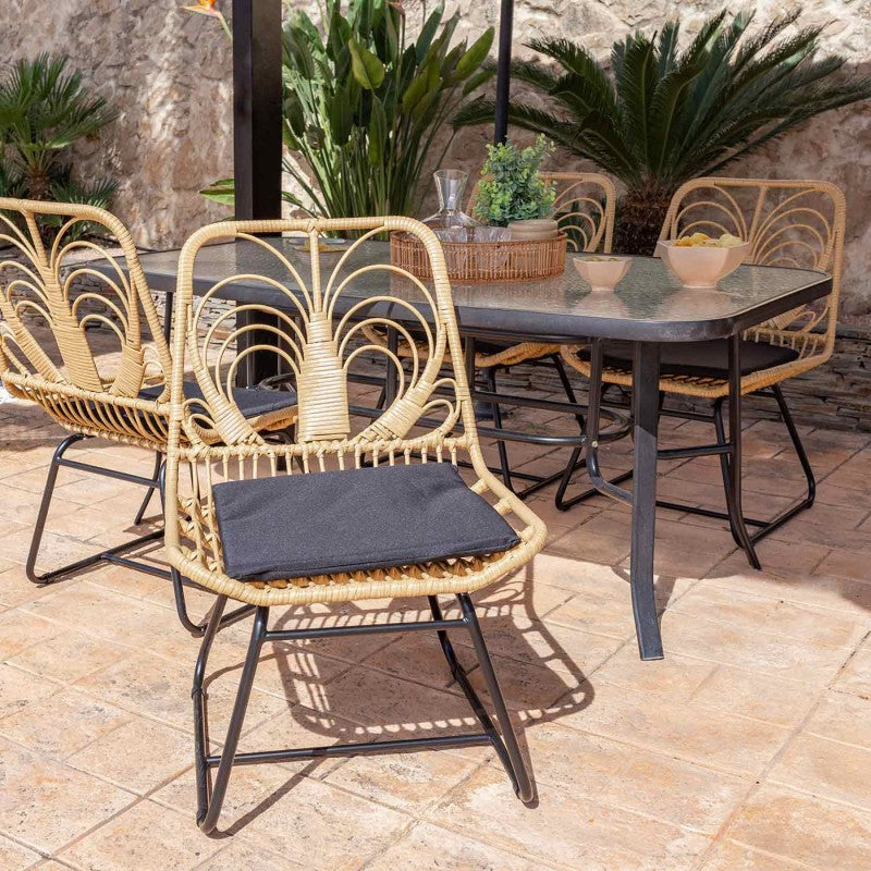 CHAISE EN ROTIN ALMUDENA