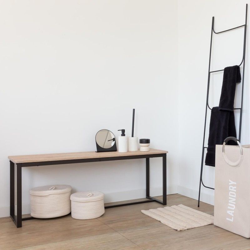 BANC MARKUS NOIR 120cm