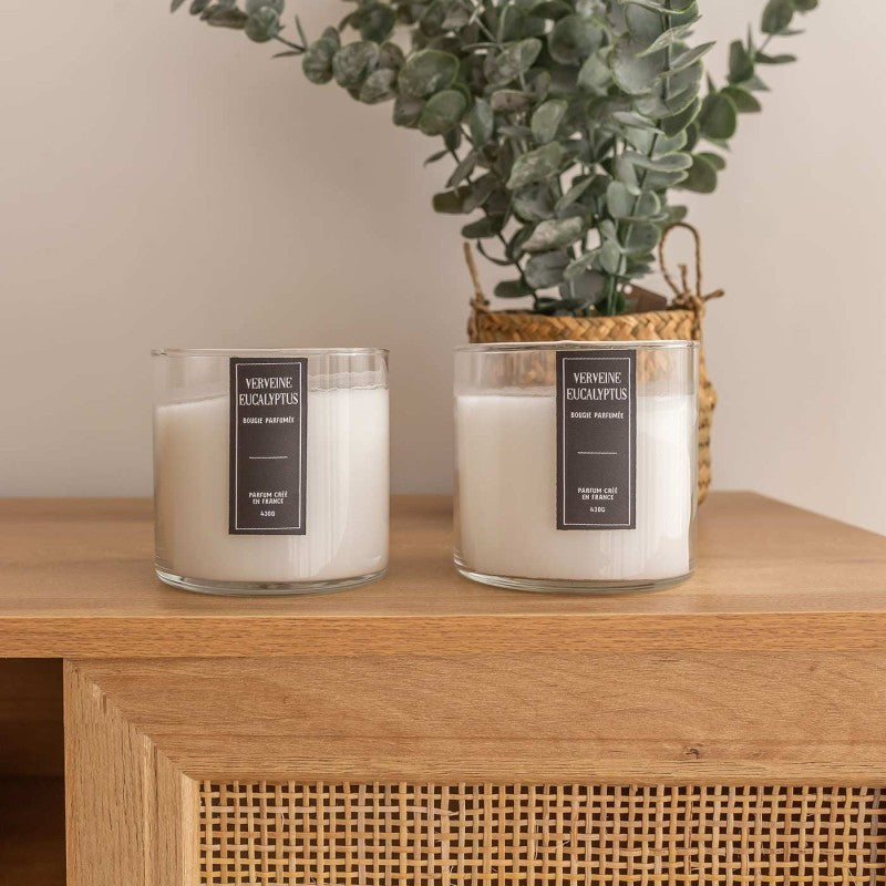 BOUGIE PARFUMÉE EUCALYPTUS ÉBÈNE 10cm