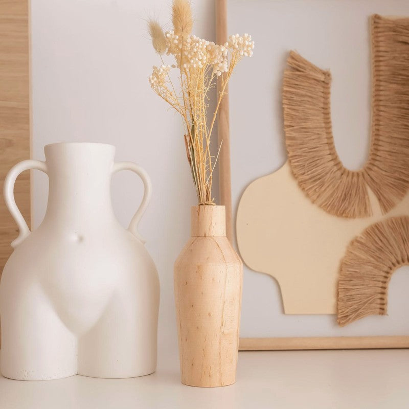 VASE FILICIO BOIS 30CM