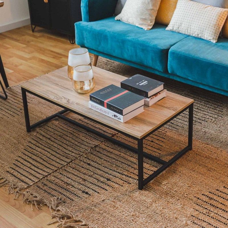 TABLE BASSE AGAR NOIRE
