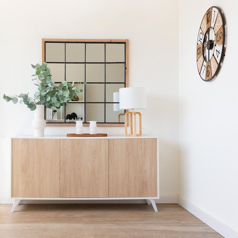 BUFFET OSLO BLANC 138X70cm