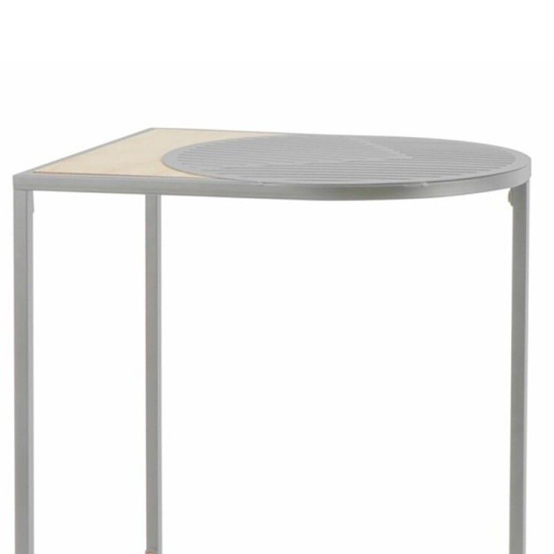 TABLE D'APPOINT CAIMAN GRIS 42CM