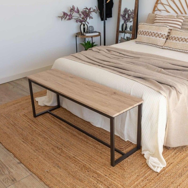 BANC MARKUS NOIR 120cm