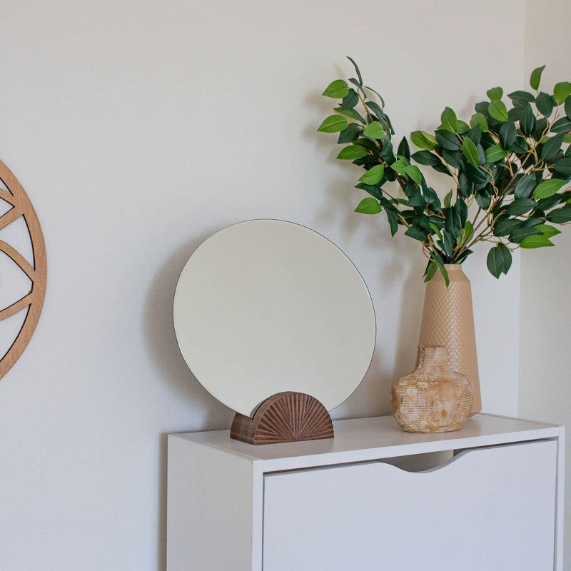 MIROIR DE TABLE BRIANCHI 36CM