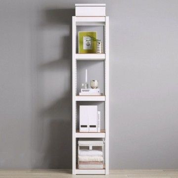 ETAGERE ALMERE 5 ETAGERES BLANC