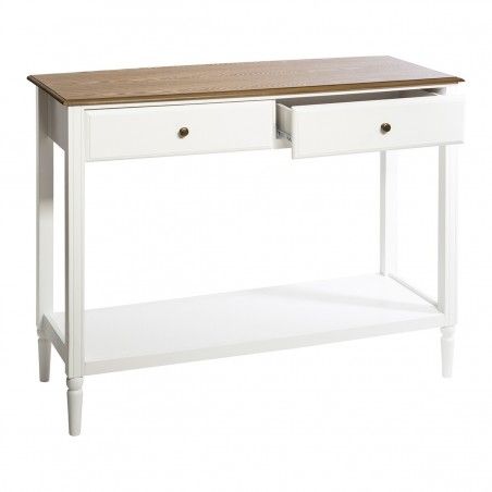 CONSOLE BALTIC 2 TIROIRS BLANC