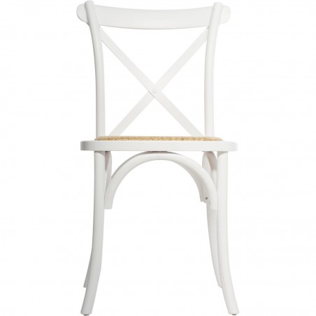 CHAISE IDALI GRILLE BLANCHE 89CM