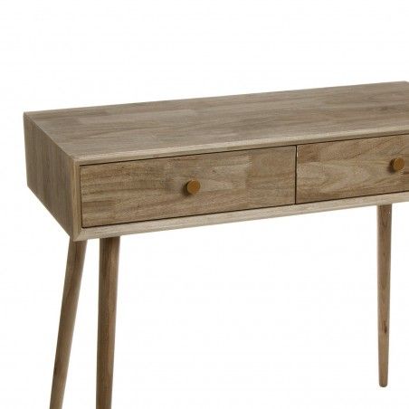 CLAIRA CONSOLE 2 TIROIRS BOIS