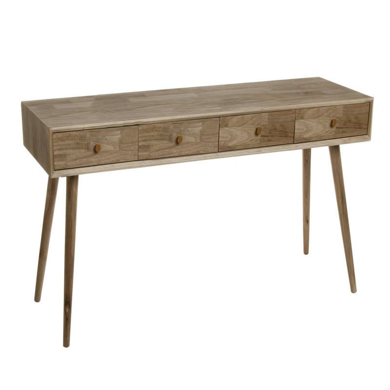 CLAIRA CONSOLE 4 TIROIRS BOIS