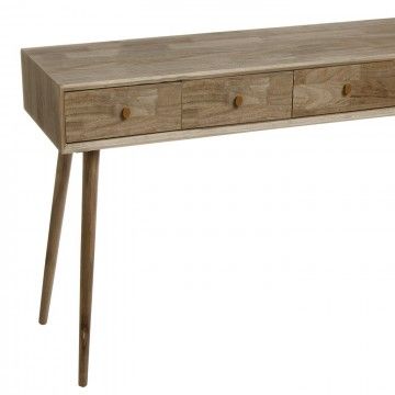 CLAIRA CONSOLE 4 TIROIRS BOIS