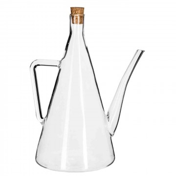 BOUTEILLE D'HUILE EN VERRE CONOR 51CL.