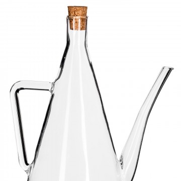 BOUTEILLE D'HUILE EN VERRE CONOR 51CL.