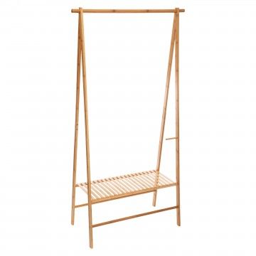 ÂNE AU MIROIR EN BAMBOU 170CM