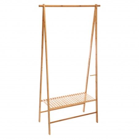 ÂNE AU MIROIR EN BAMBOU 170CM