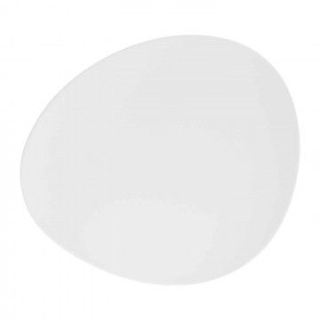 ASSIETTE PORCELAINE BLANCHE FREY 28CM