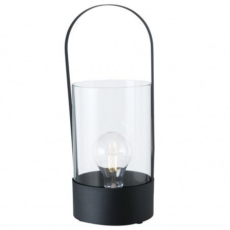 LAMPE LED NOIR EN LIÈGE