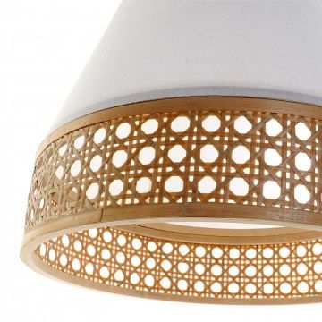 LAMPE PLAFOND BAMBOU SAYANI