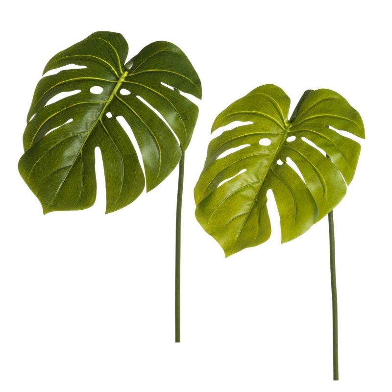 BRANCHE MONSTERA CANCÚN 88CM 2COL.