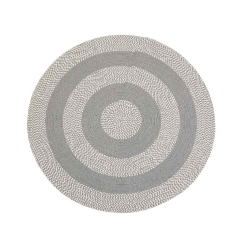 TAPIS VICA ROND GRIS