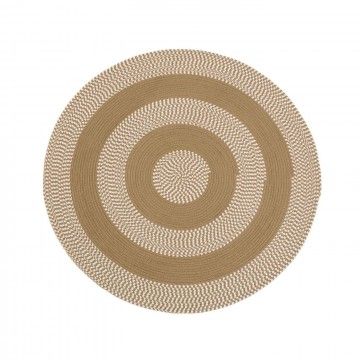 TAPIS ROND BEIGE VICA