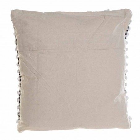 COUSSIN VELKAN NOEUDS BLANC