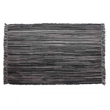 TAPIS THAIS NOIR 230X160