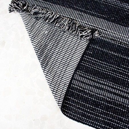 TAPIS THAIS NOIR 230X160