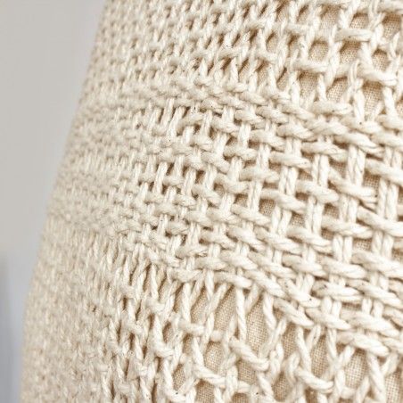 COUSSIN ORIETA BEIGE CROCHET