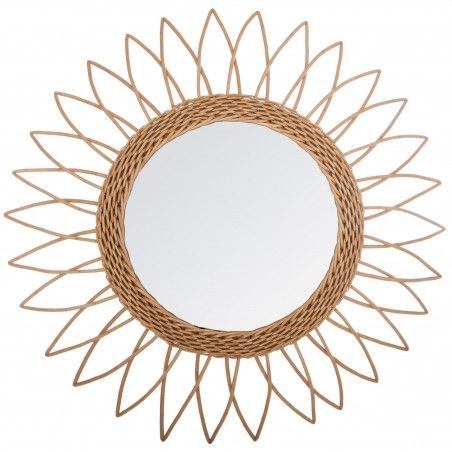 MIROIR ROGAN SOLEIL RATAN 50CM