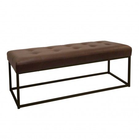 BANC BARONIA MARRON 122CM