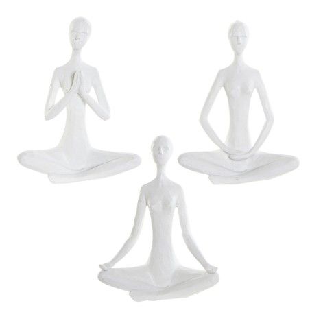 STATUETTE YOGA KAZUMA CÉRAMIQUE 18CM