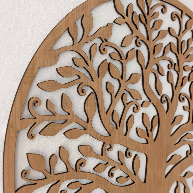 Bougie arbre de vie décorative 3D