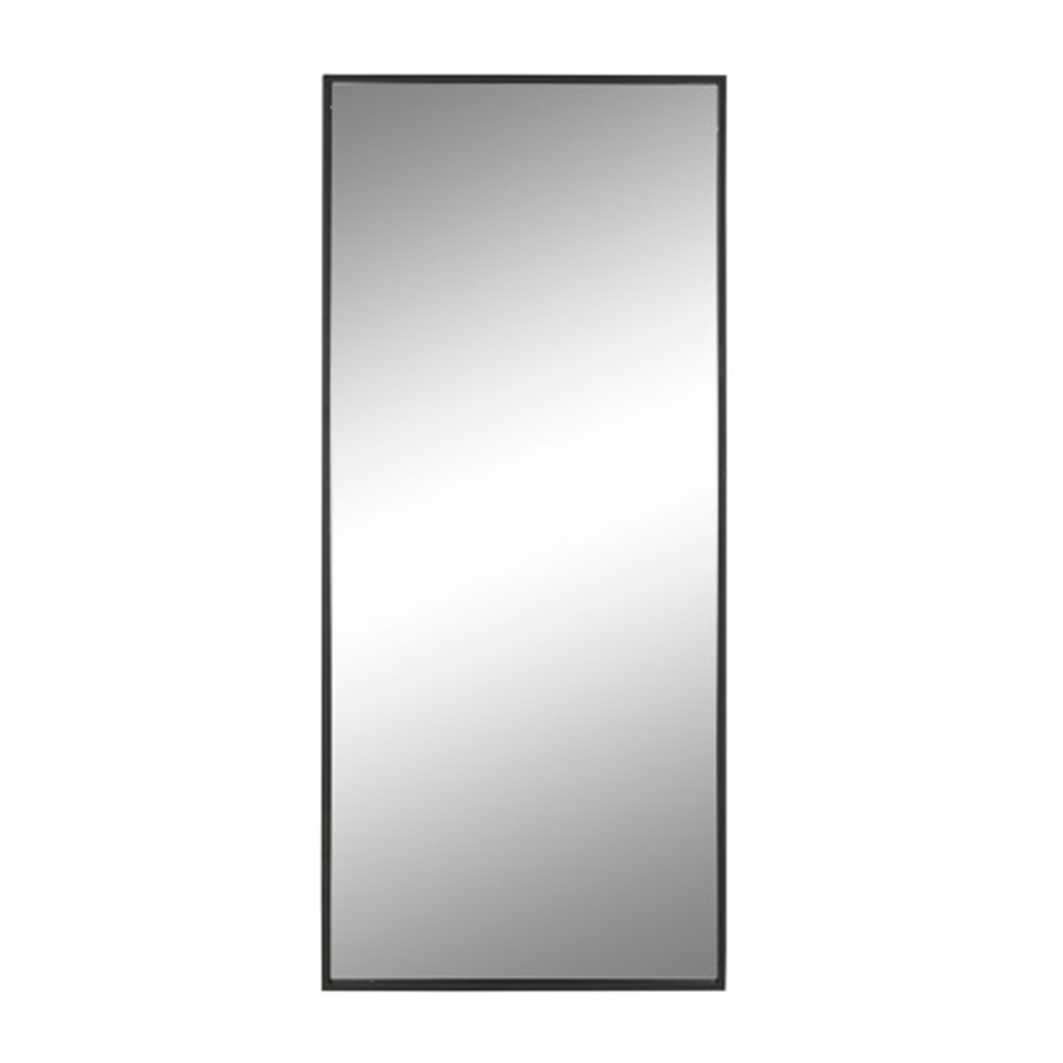MIROIR BELGRADE MÉTAL NOIR 140CM