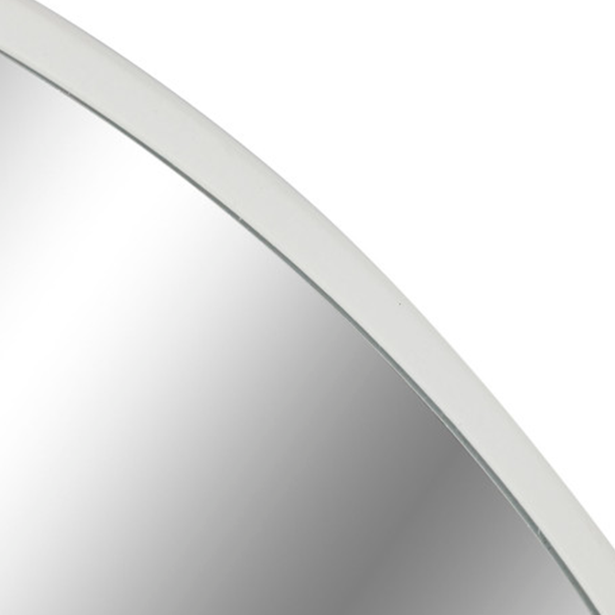 MIROIR EUROPA MÉTAL BLANC 100CM