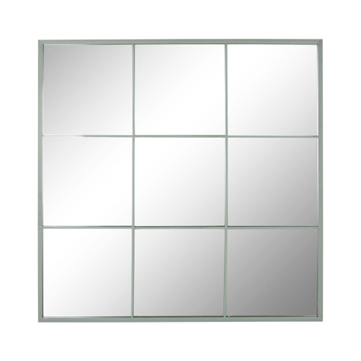 MIROIR FENÊTRE VERT HARLEM 90CM