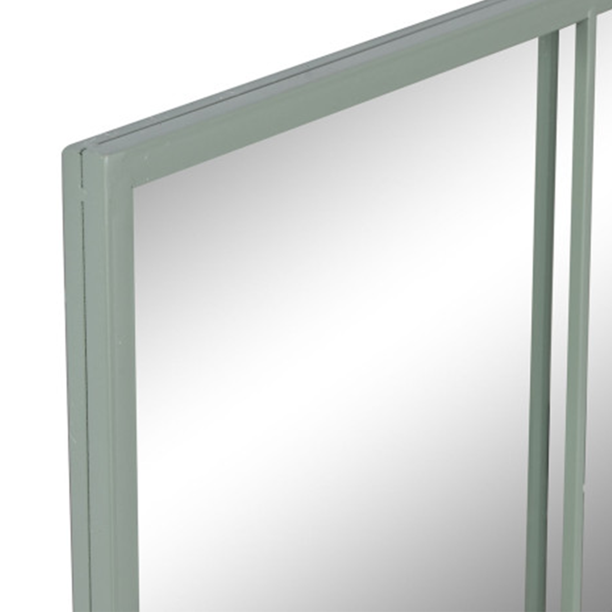 MIROIR FENÊTRE VERT HARLEM 90CM