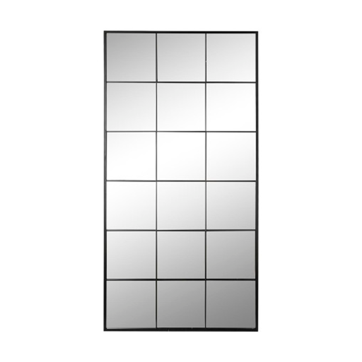 MIROIR FENÊTRE NOIR PALERMO 180CM