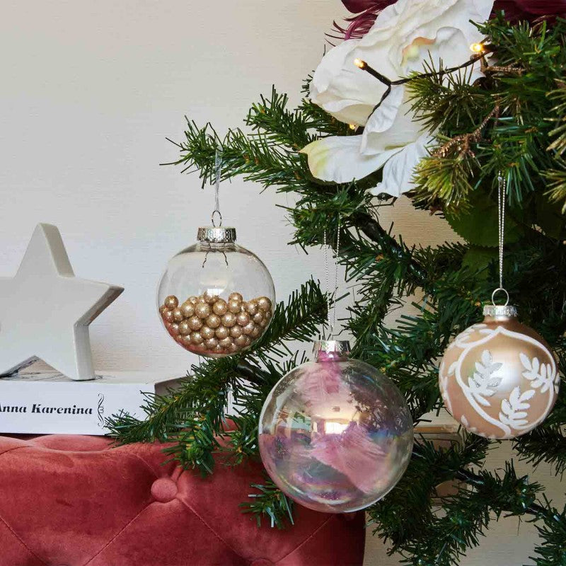 BOULE DE NOËL MOEMA 7cm