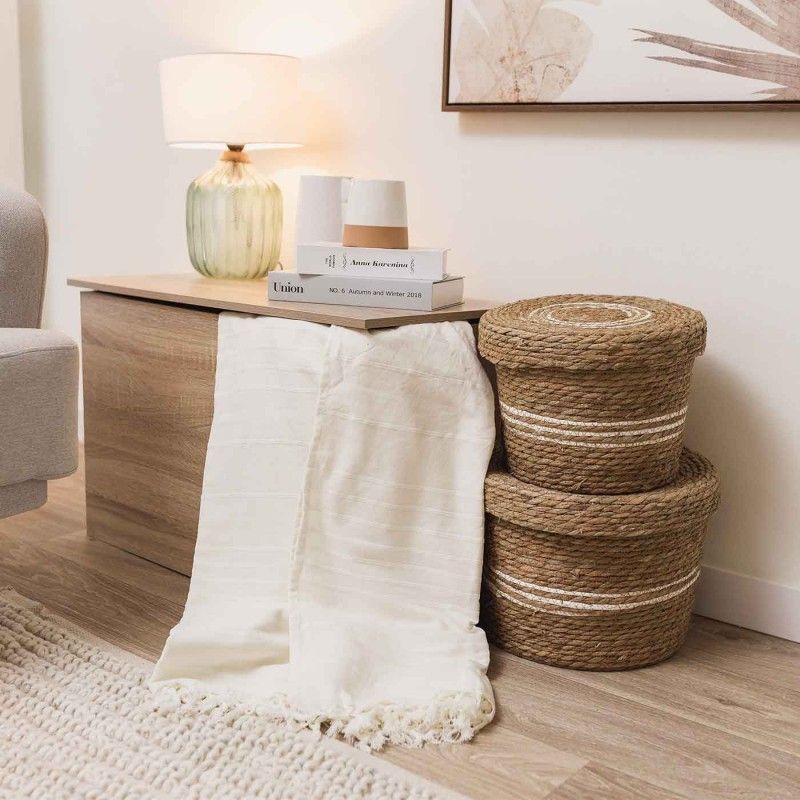 PANIER GOLETA ROTIN