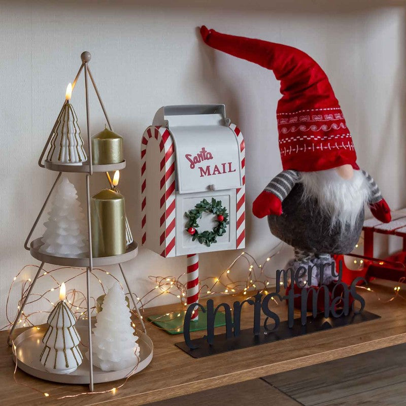 BOÎTE AUX LETTRES NOËL SANTA 37CM