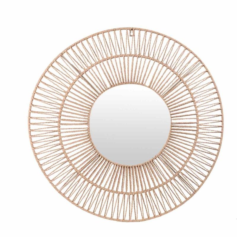 MIROIR CAREN RAPHIA 70CM