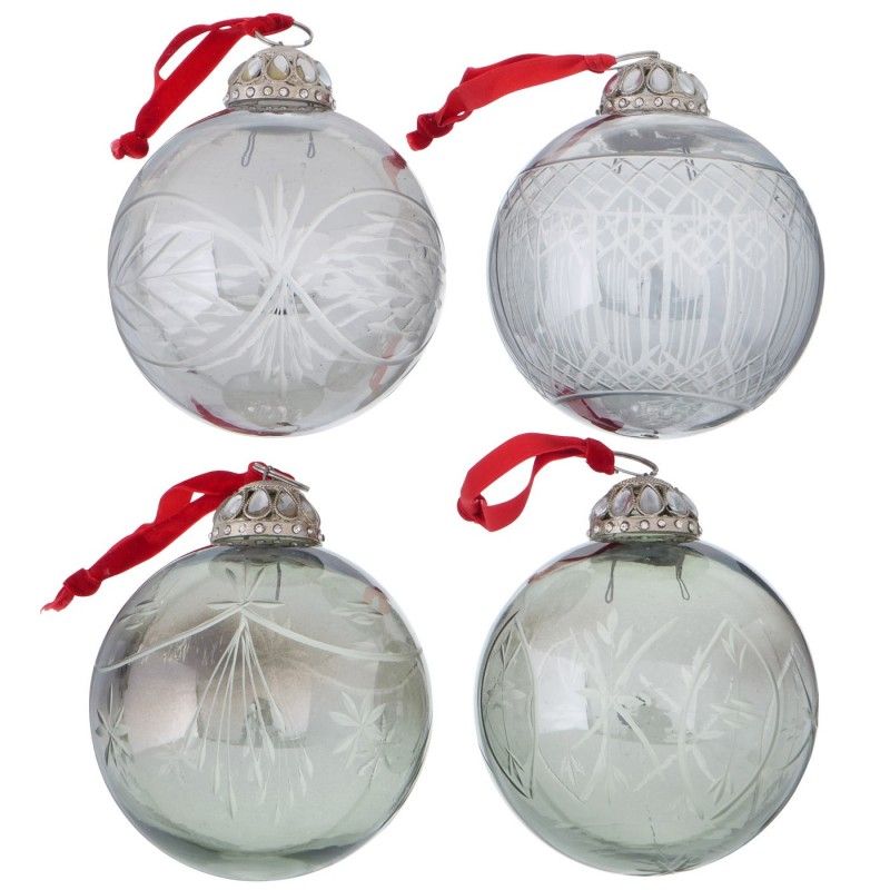 BOULE DE NOËL TRINLA 10cm
