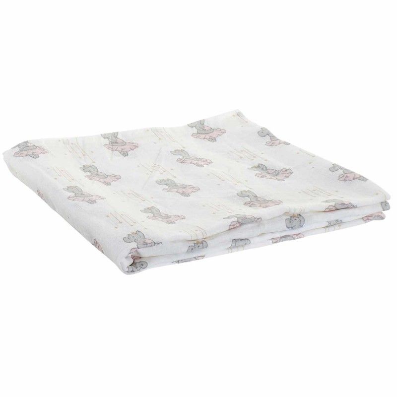 MOUSSELINE KIKA ANIMAUX COTON