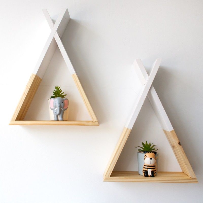ÉTAGÈRE CLAINARE TIPI BLANCHE